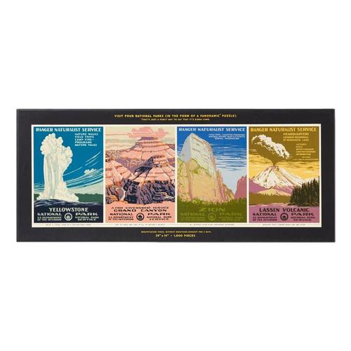 National Parks 1000 Piece Panoramic Jigsaw Puzzle