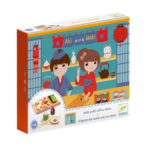 Djeco Aki & Maki Sushi Box Play Set