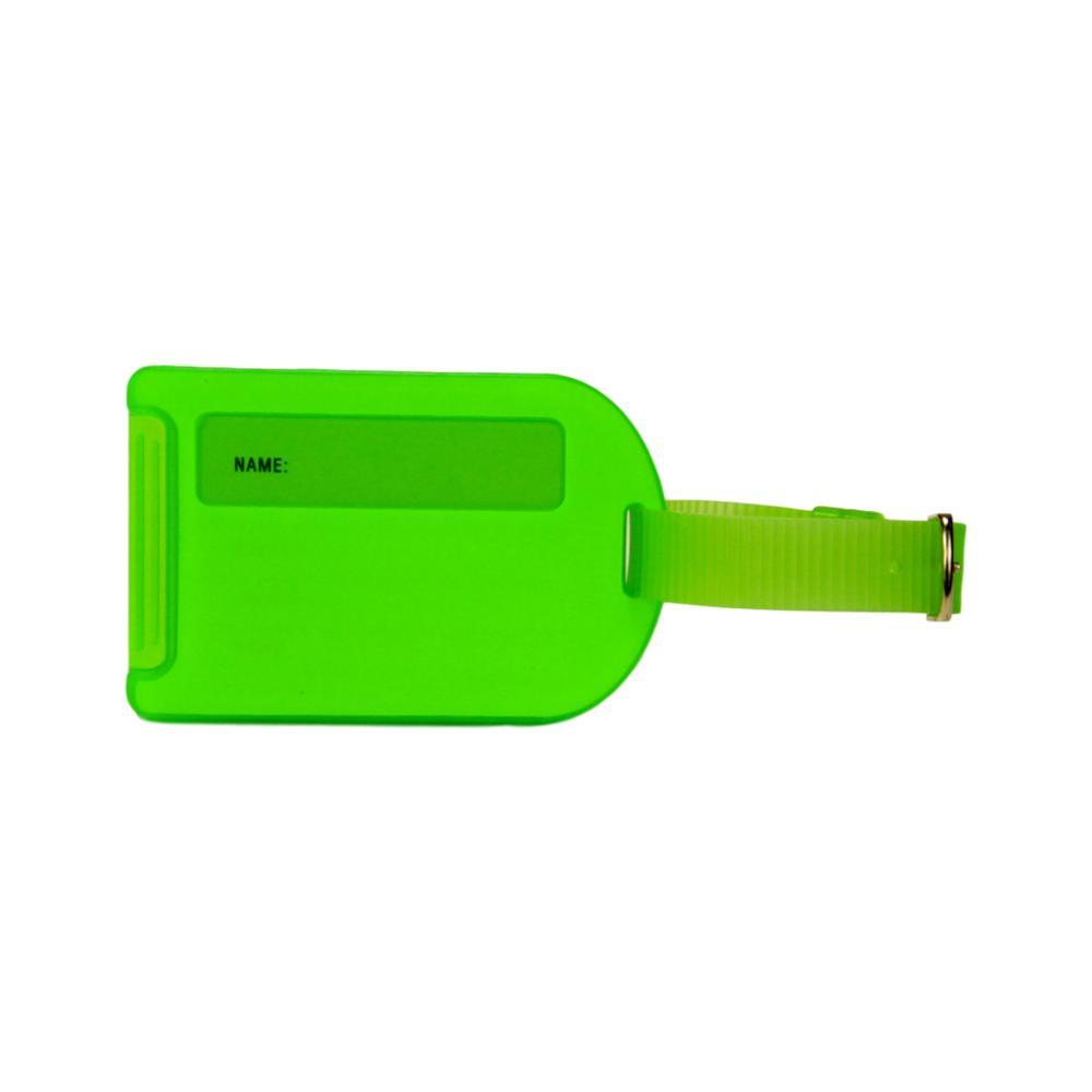 Voltage Valet Neon Luggage Tag - Green GREEN