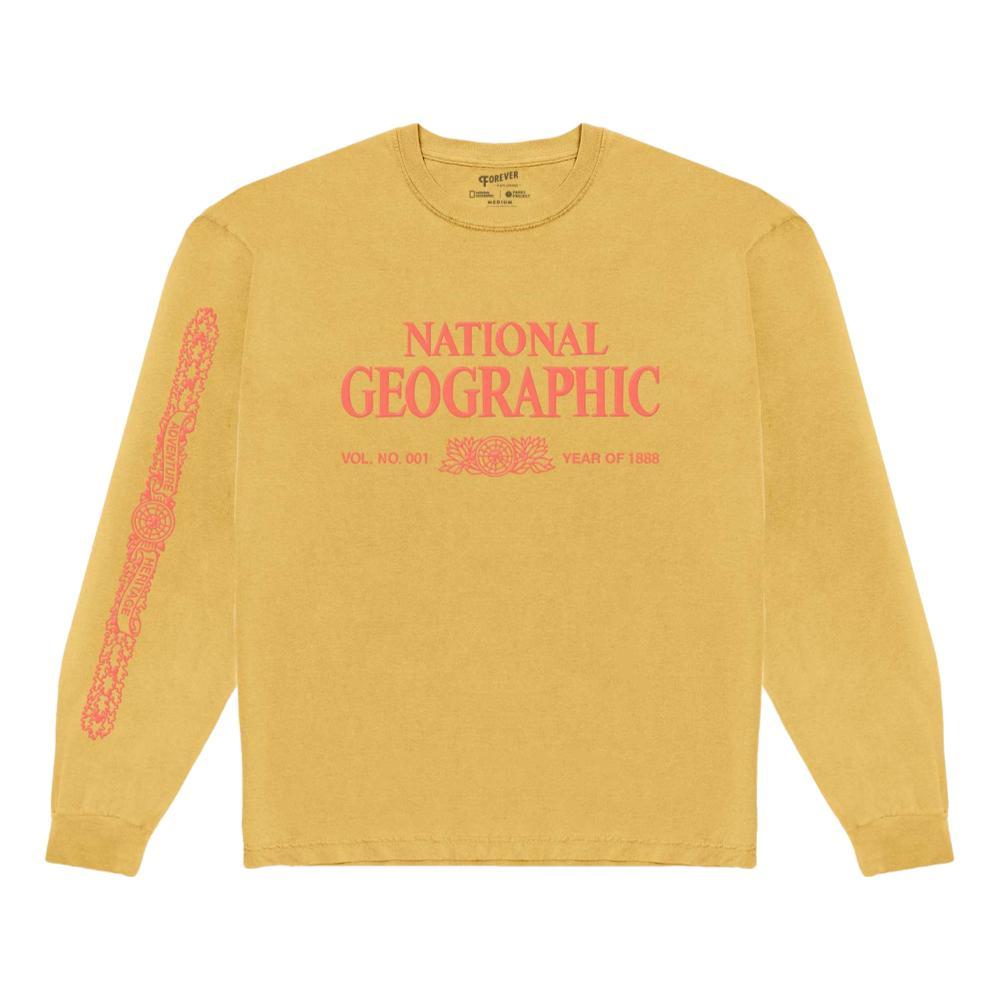 Parks Project Women's National Geographic X Parks Project Legacy Puffy Print Long Sleeve Shirt MUSTARD