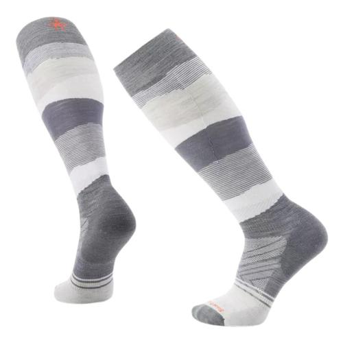 Smartwool Unisex Ski Targeted Cushion Pattern Over the Calf Socks Medgry_052