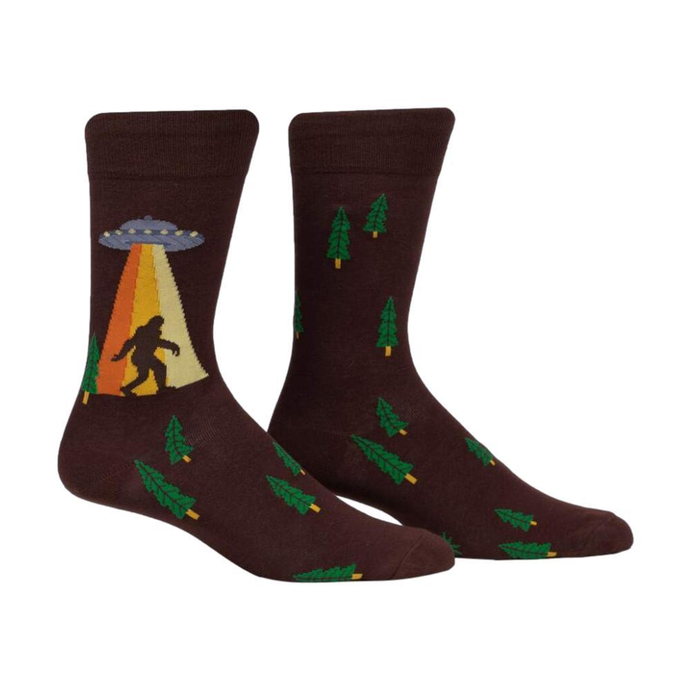 Sock It To Me Men's Unbelievable Crew Socks BIGFOOT.ALIENS
