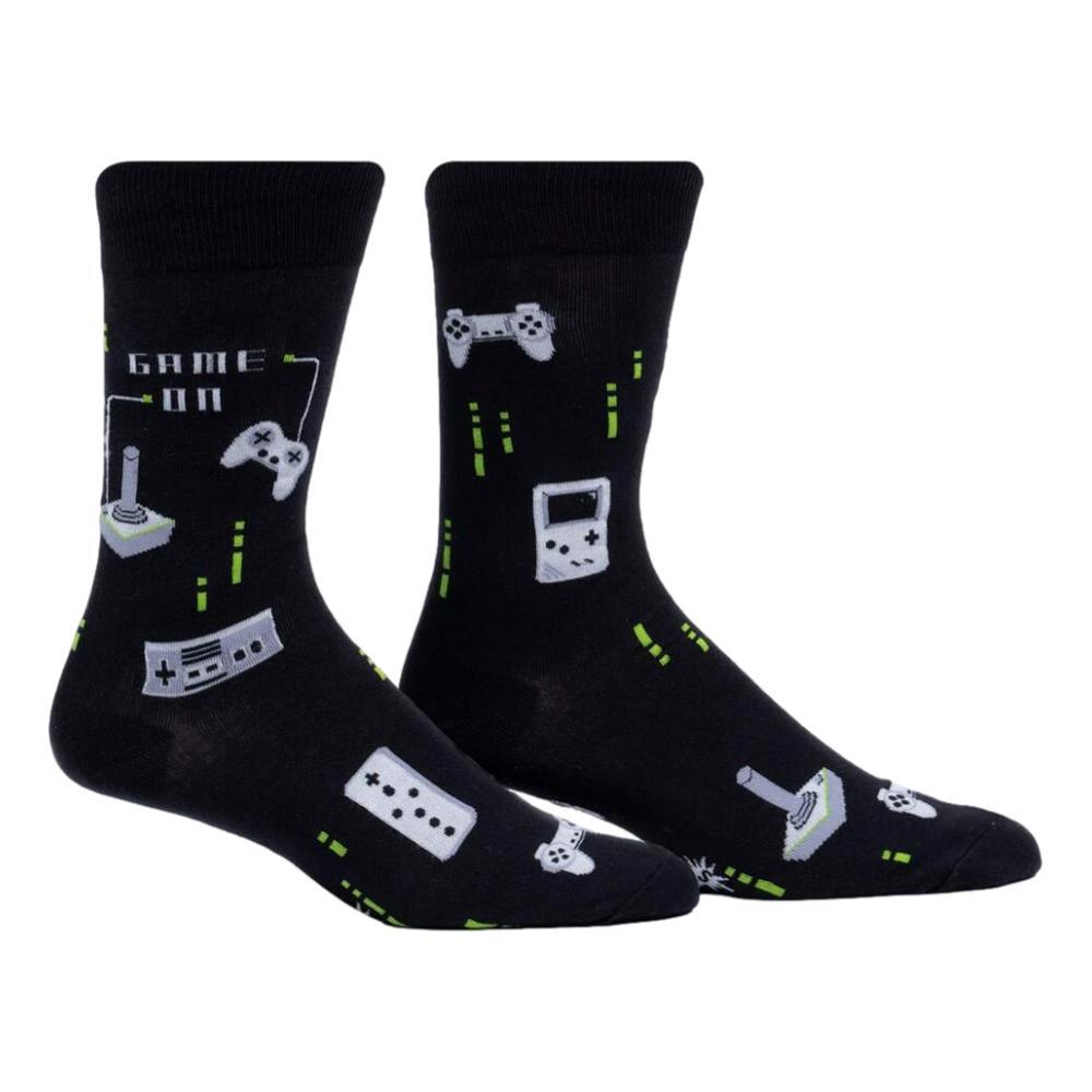 Sock It To Me Men's Game On Crew Socks GAMECONTROLER