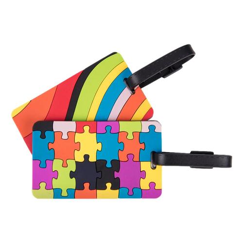 Travelon Set of 2 Luggage Tags Puzzle