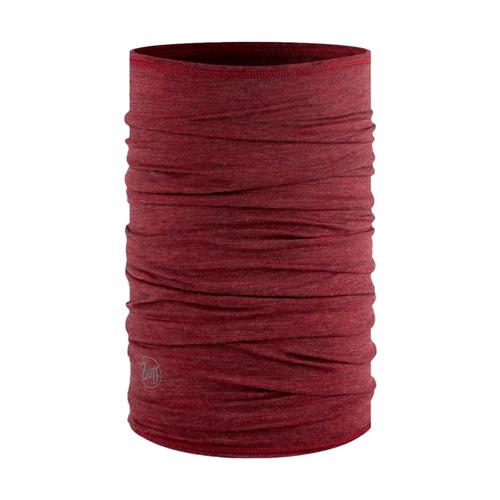 BUFF Original Merino Lightweight Multifunctional Neckwear - Multistripes Mars Red Marsred