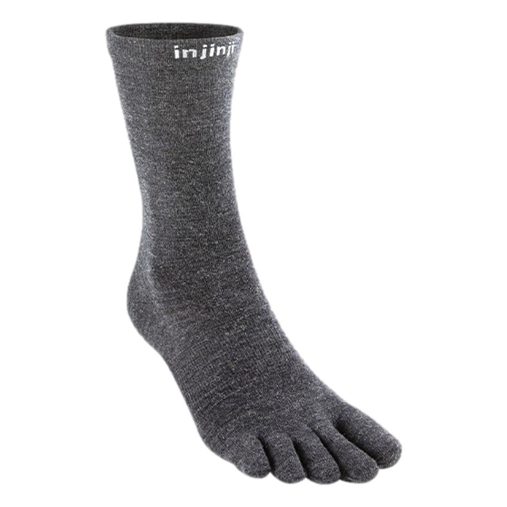 Injinji Unisex Liner Crew Merino Wool SLATE