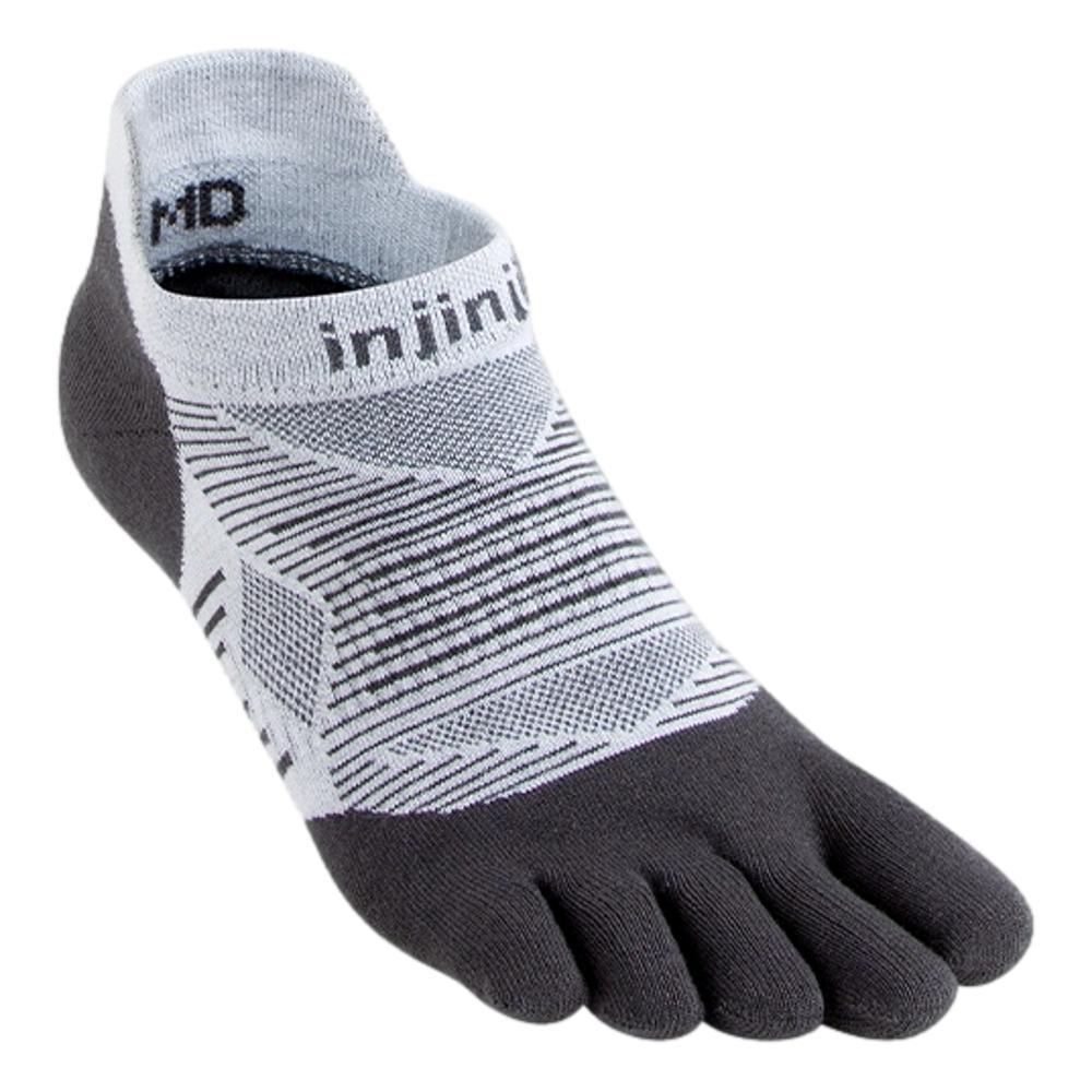 Injinji Unisex Run Lightweight No Show Socks GRAY