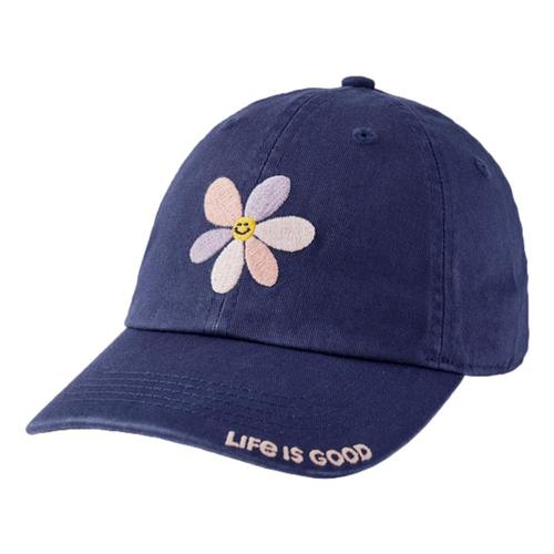 Life is Good Kids Happy Daisy Chill Cap Drkblue