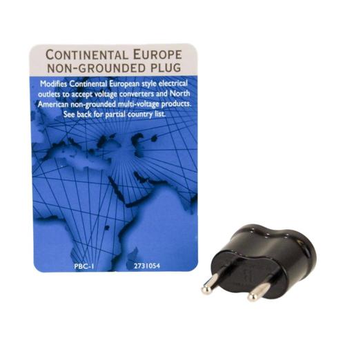 Voltage Valet PBC-1 Nongrounded Adaptor Plug - Continental Europe (Type B)