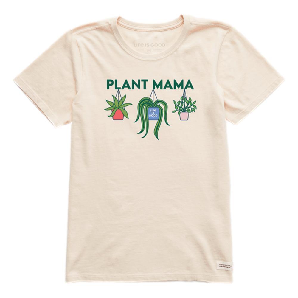 Life is Good Women's Plant Mama Crusher Tee PUTTYWHITE