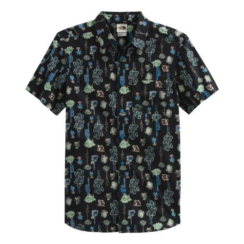 The North Face Men's Short Sleeve Baytrail Pattern Shirt Cactus_iq4