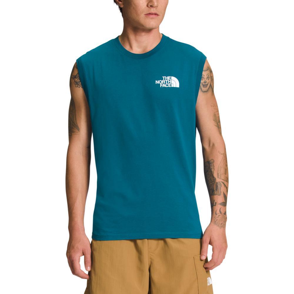 The North Face Men's Box NSE Tank BLUECORAL_EFS