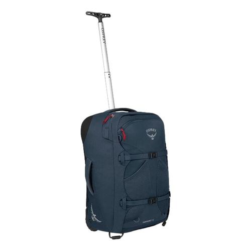 Osprey Men's Farpoint Wheeled Travel Carry-On 36L/21.5in Spaceblue