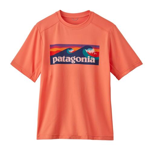 Patagonia Kids Capilene Silkweight T-Shirt Coral_bcco