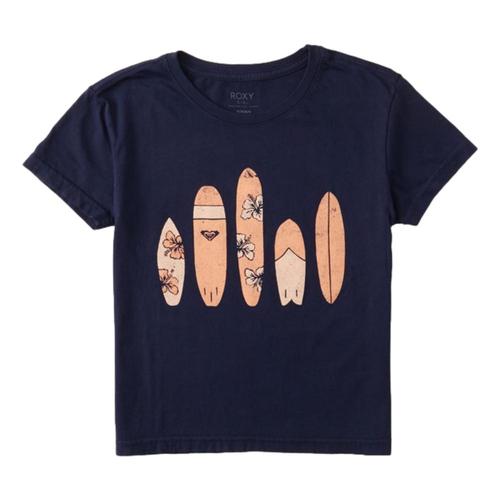 Roxy Girls All A Board T-shirt Indigo_bsp0