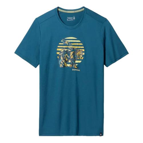 Smartwool Unisex Companion Trek Graphic Short Sleeve Tee Twilight_g74