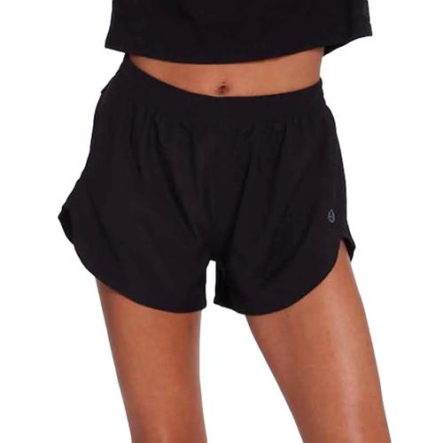 tasc Women's Recess 2-in-1 Shorts Black_001