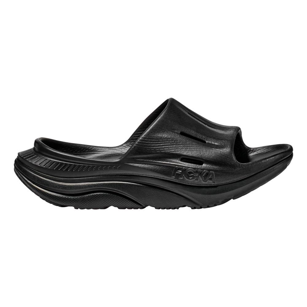 HOKA ONE ONE Men's Ora Recovery Slide 3 Sandals BLACK_BBLC
