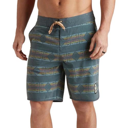 Howler Brothers Men's Stretch Bruja Boardshorts Petrol_mes