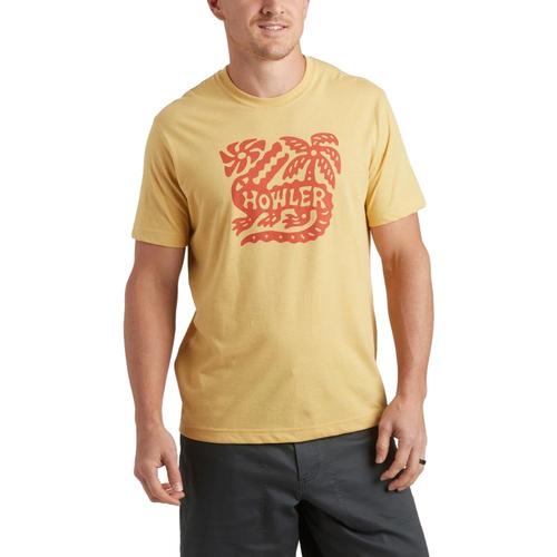Howler Brothers Men's Gator Palm T-Shirt Rattan