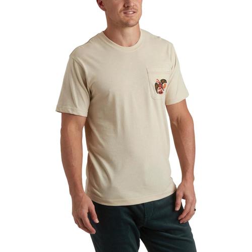 Howler Brothers Men's Frigate Badge Pocket T-Shirt Sand