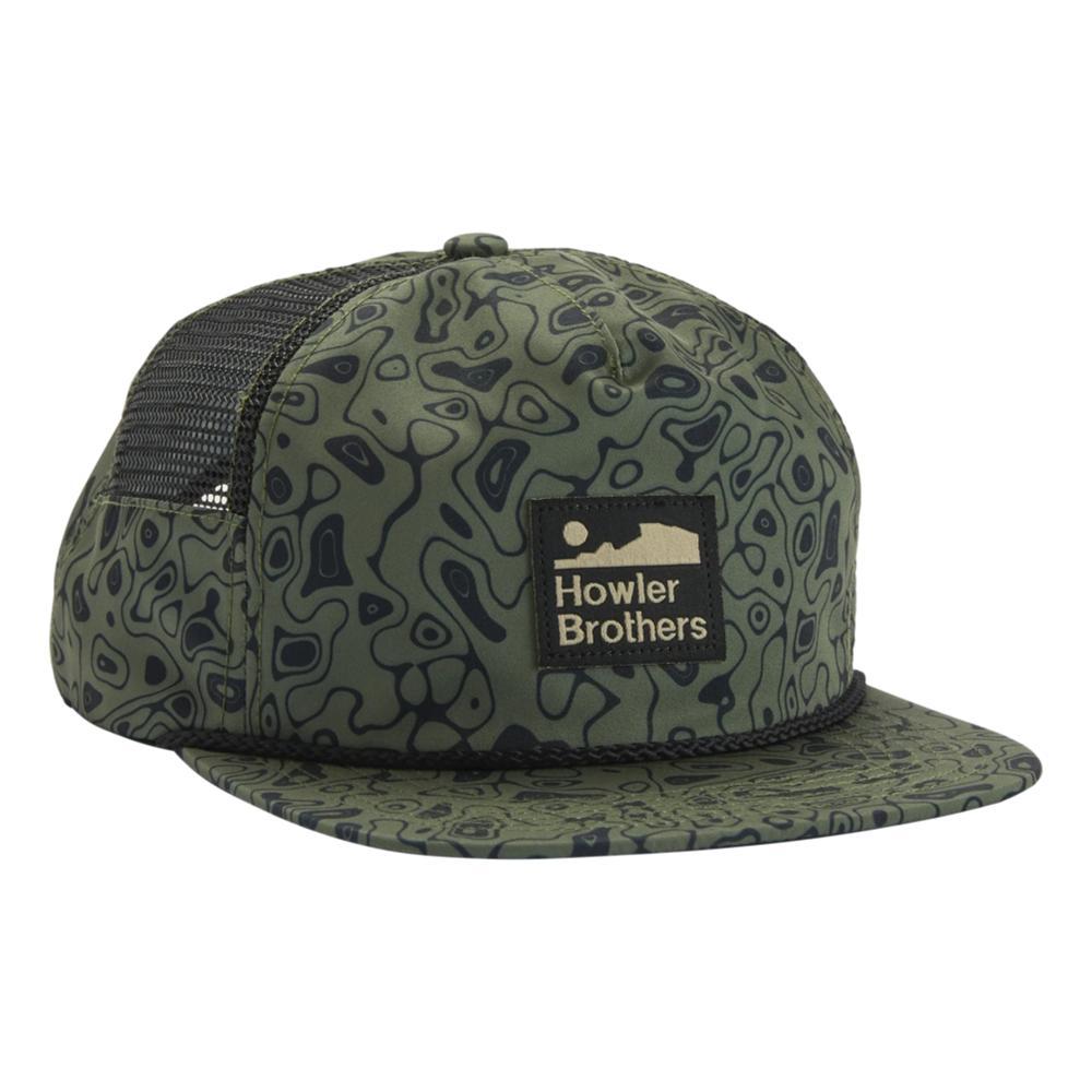 Howler Brothers Alchemy Unstructured Snapback Hat ALOE