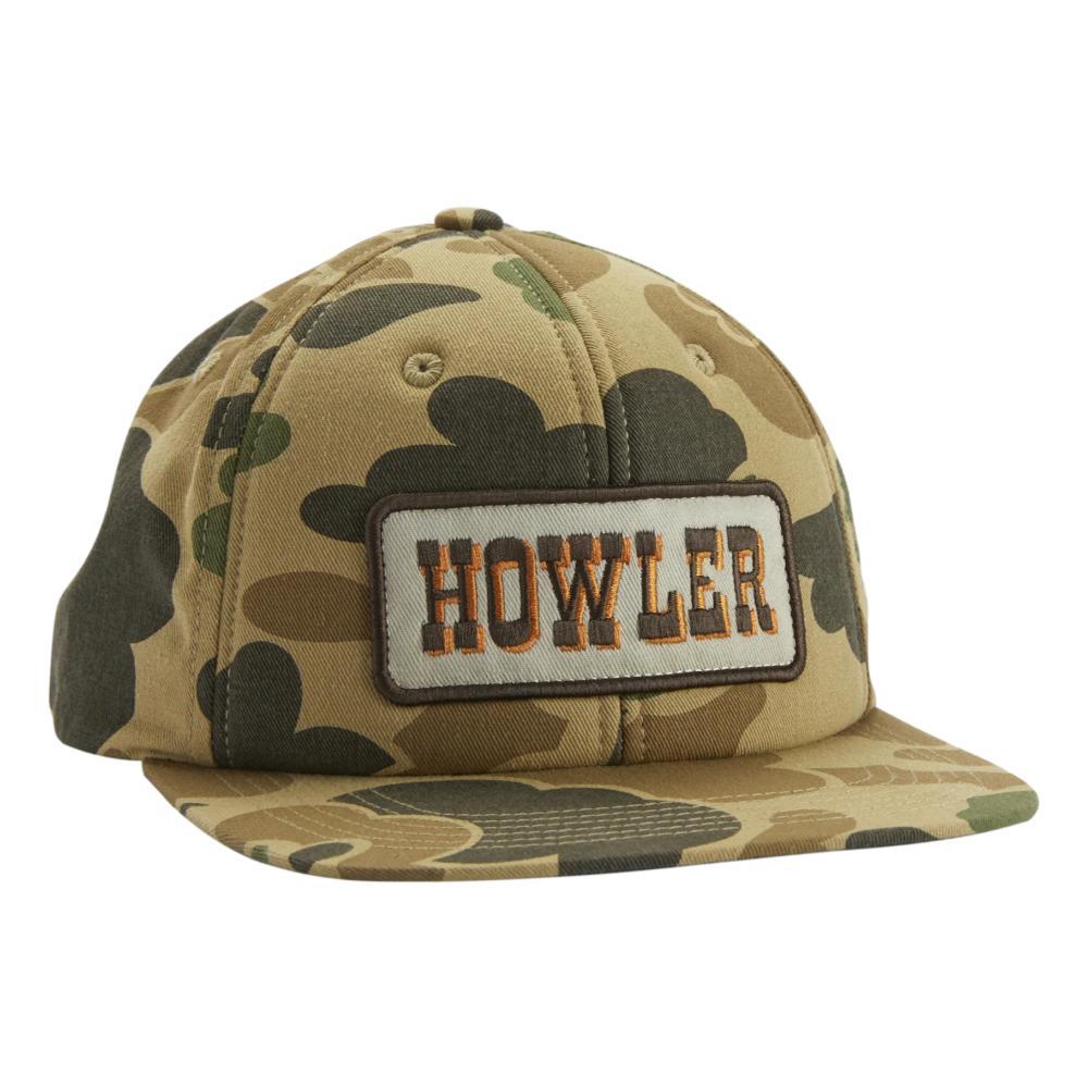 Howler Brothers Slab Serif Snapback Hat CAMO