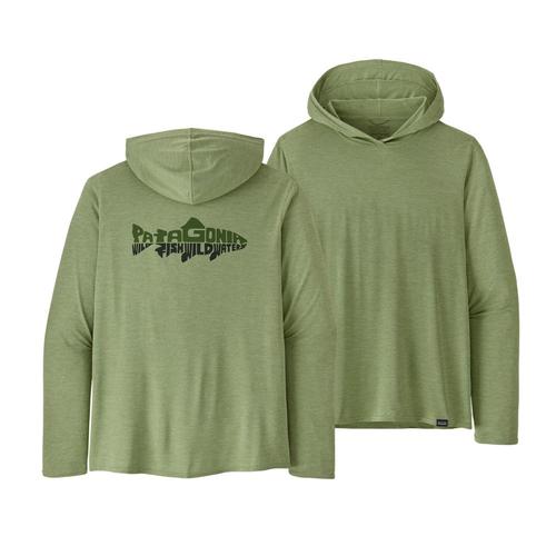 Patagonia Men's Capilene Cool Daily Graphic Hoody - Relaxed Fit Green_wisx