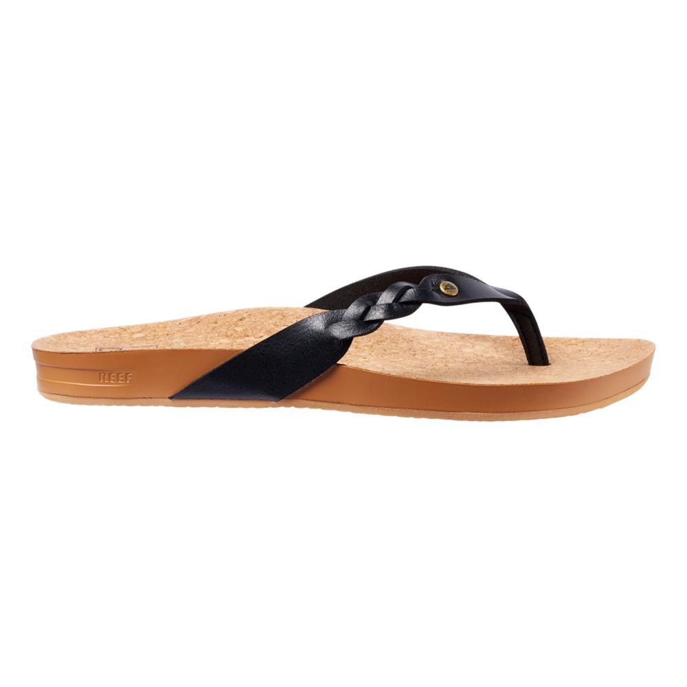 Reef Women's Cushion Court Twist Sandals BLACK