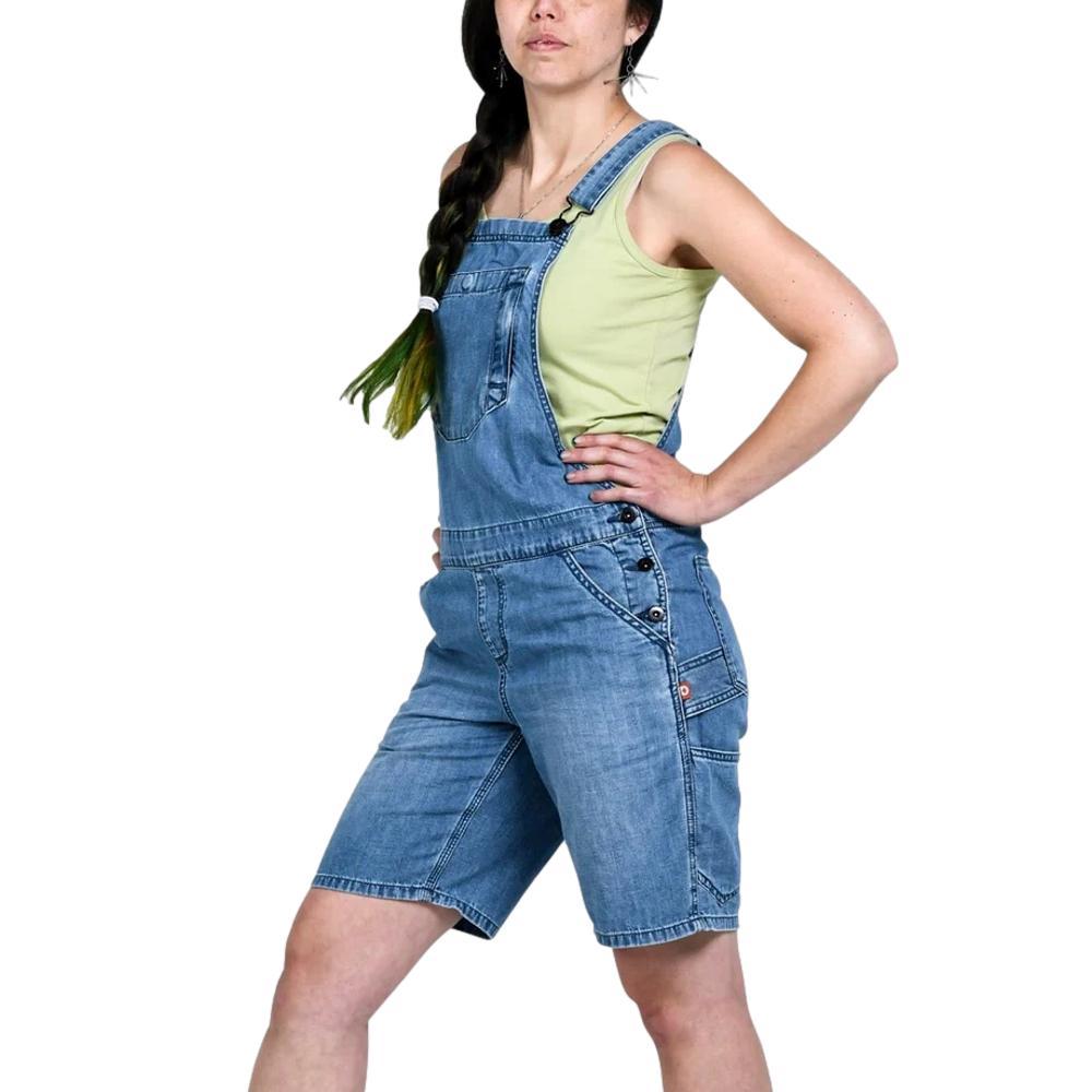Dovetail Workwear Women's Hemp Utility Shortalls DENIM_422