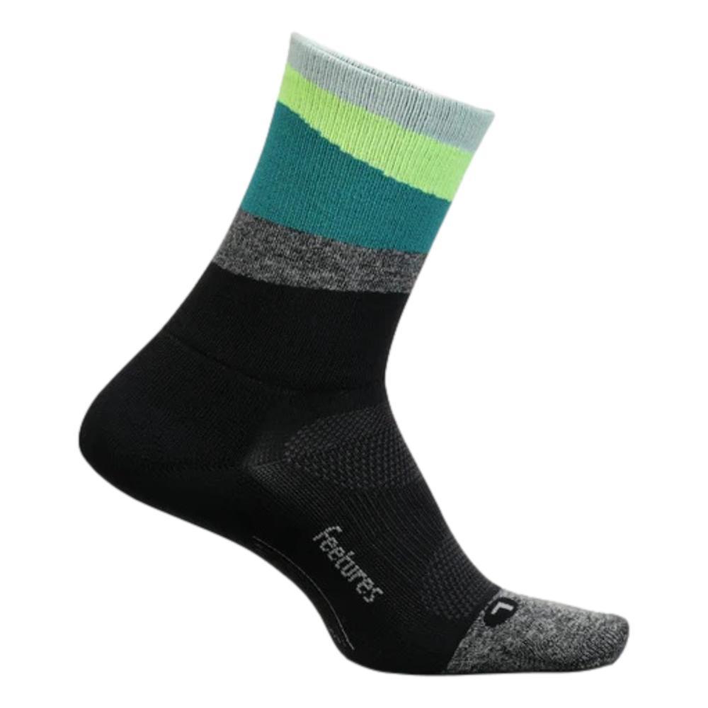 Feetures Unisex Elite Light Cushion Mini Crew Socks ASCNTGREEN