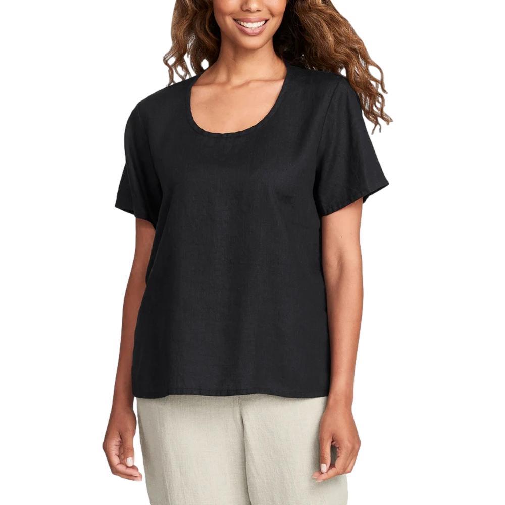 FLAX Women's Fundamental Tee BLACKHANDK