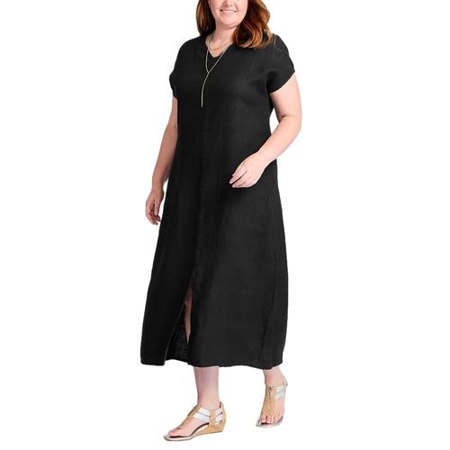 FLAX Women's Yara Dress Black