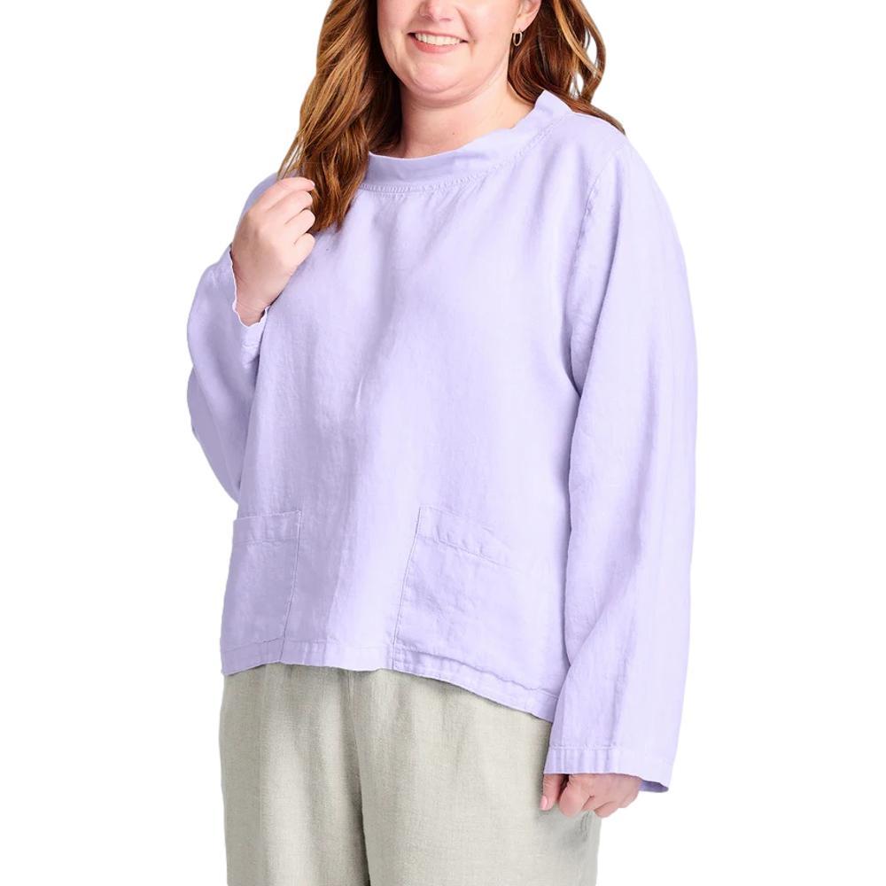 FLAX Women's Chelsea Generous Pullover WISTERIA