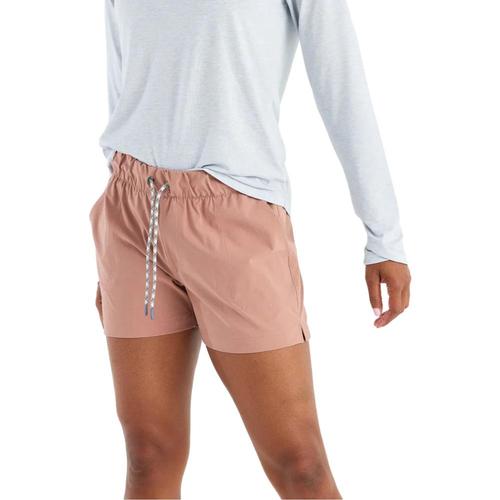 Free Fly Women's Latitude Shorts - 3.5in Inseam Sangri_628
