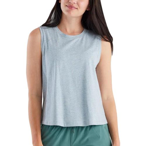 Free Fly Women's Bamboo Current Tank Bablue_404