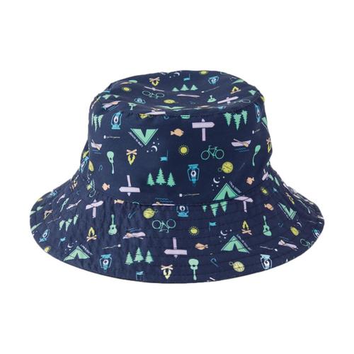 Life is Good Toddlers Camp LIG Pattern Made In The Shade Bucket Hat Drkblue