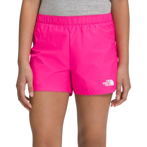 The North Face Girls Never Stop Run Shorts Pinkglo_n16