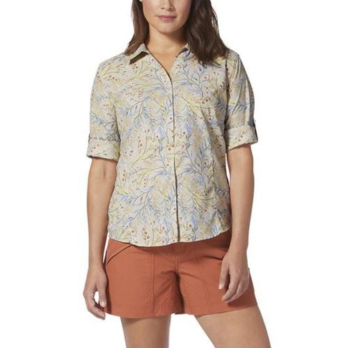 Royal Robbins Women's Expedition II Print 3/4 Sleeve Shirt Soapst_288