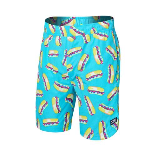 Saxx Men's Go Coastal Swim Shorts - 7in Inseam Popdog_pdh