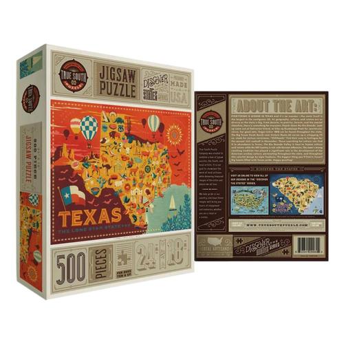 True South Texas 500 Piece Jigsaw Puzzle