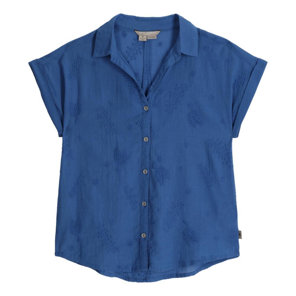 Royal Robbins Women's Oasis Short Sleeve Shirt CHBLUE_403