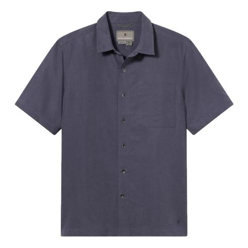 Royal Robbins Men's Desert Pucker Dry Short Sleeve Shirt Greyst_629