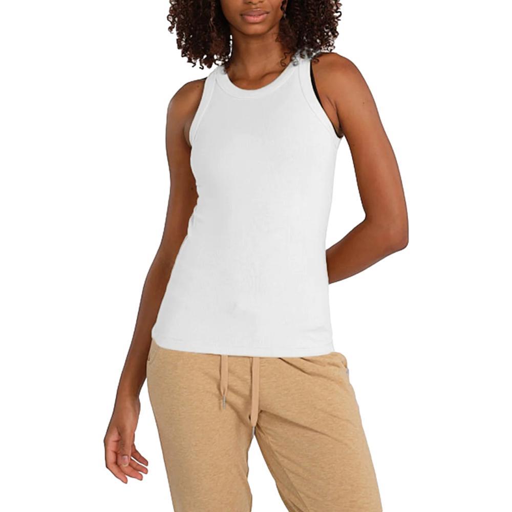 tasc Women's MicroLuxe Rib Tank WHITE_100