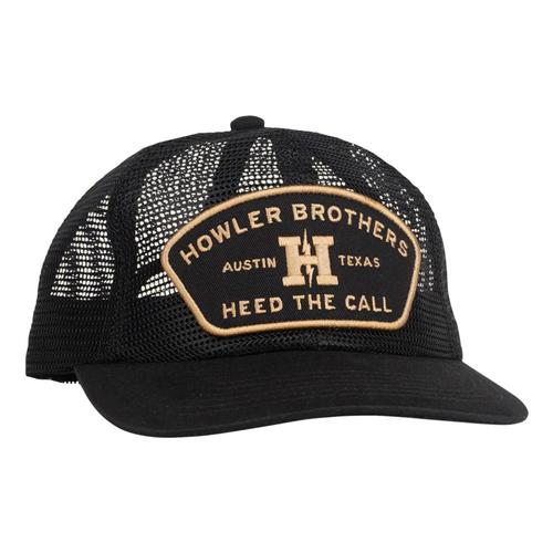 Howler Brothers Feedstore Unstructured Snapback Hat Blk_gold