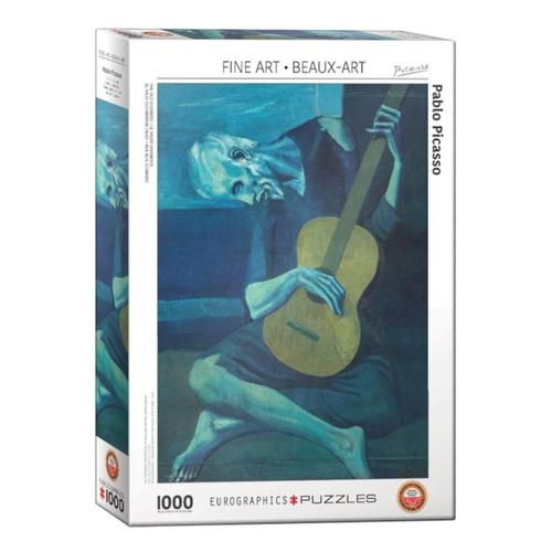 Eurographics The Old Guitarist 1000 Piece Jigsaw Puzzle .