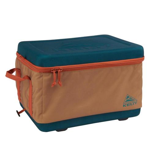 Kelty Folding Cooler - 48 Can D.Gld_d.Teal
