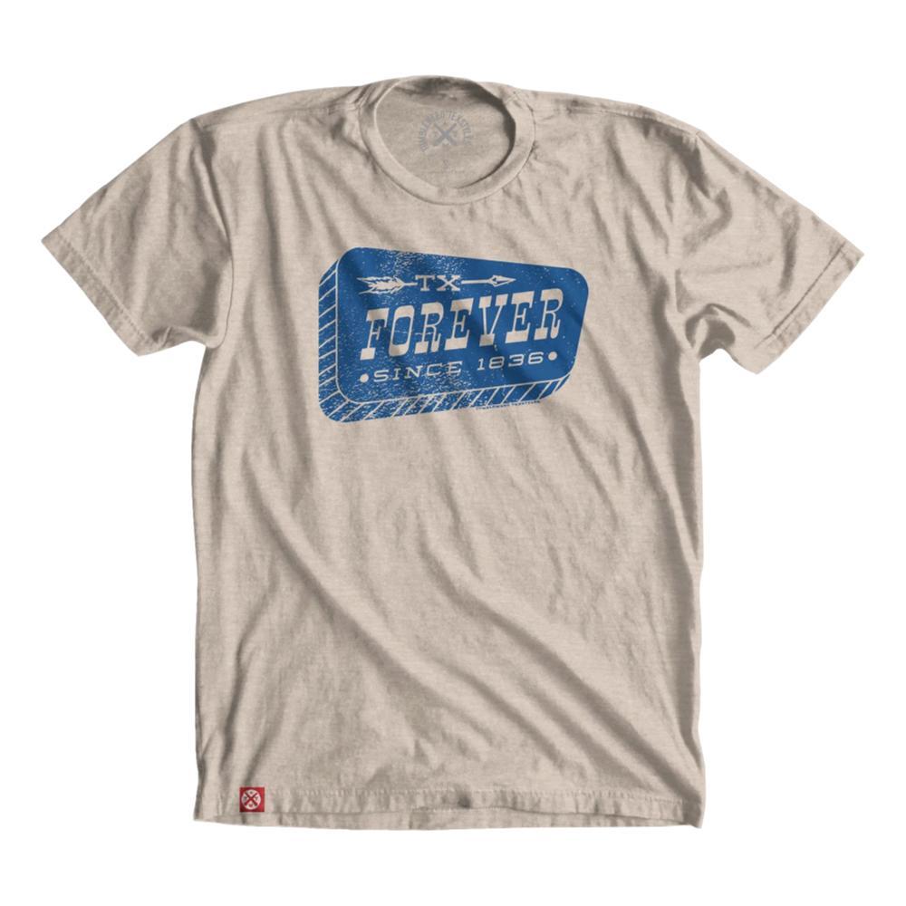 Tumbleweed TexStyles Unisex Texas Forever Sign T-Shirt HEATHERTAN