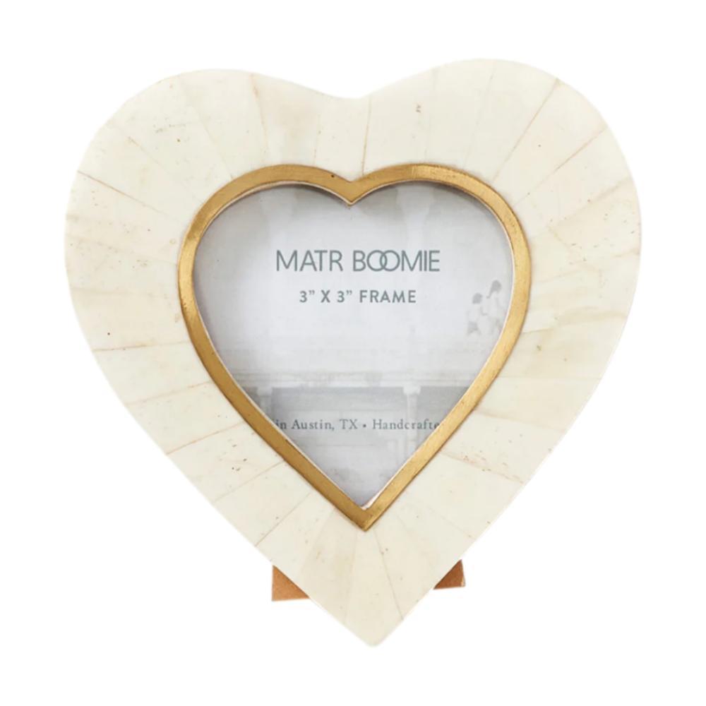 Matr Boomie Mukhendu Heart 3x3 Cream Picture Frame
