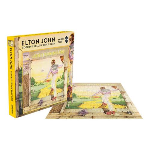 Aquarius Elton John Goodbye Yellow Brick Road 500 Piece Jigsaw Puzzle
